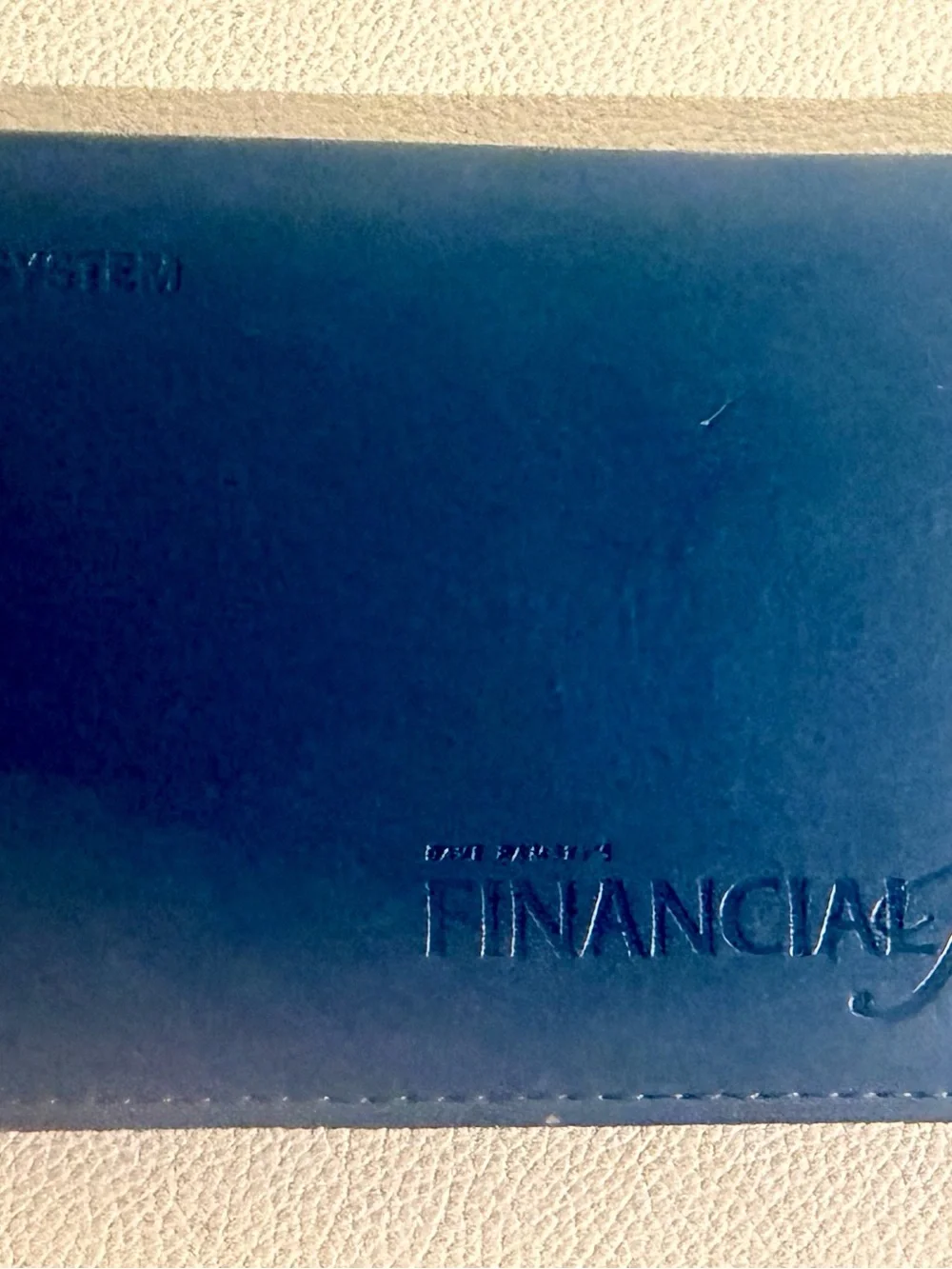 Dave Ramsey Financial Peace University Cash Envelope Wallet Blue Budget System